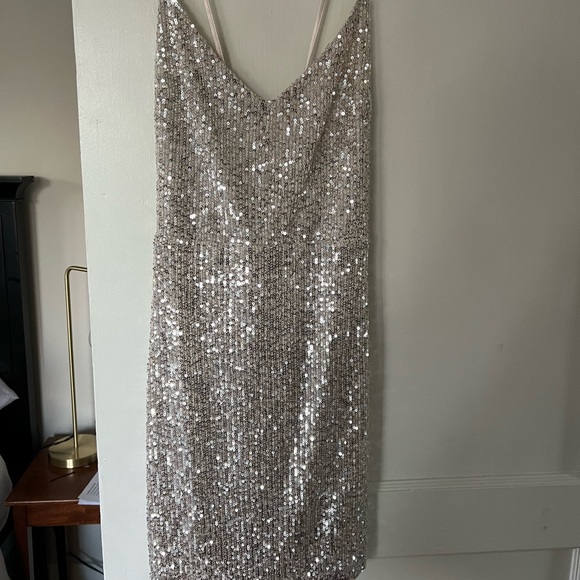 Lulus short sequin party dress - Picture 5 of 7